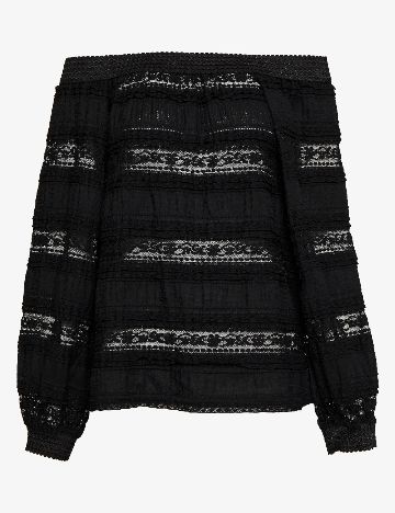 Bluza River Island, negru