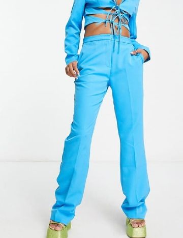 Pantaloni COLLUSION, albastru