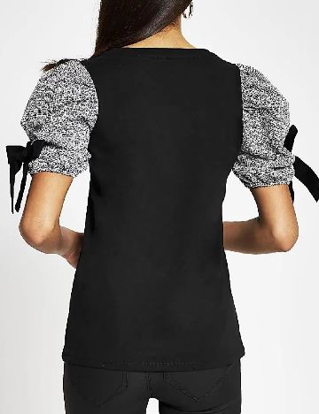 Bluza River Island, negru