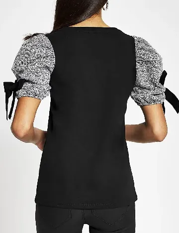 Bluza River Island, negru