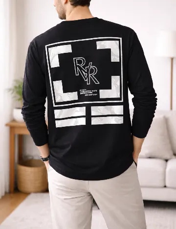 Bluza River Island, negru