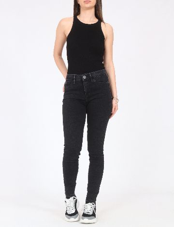 Blugi River Island, negru