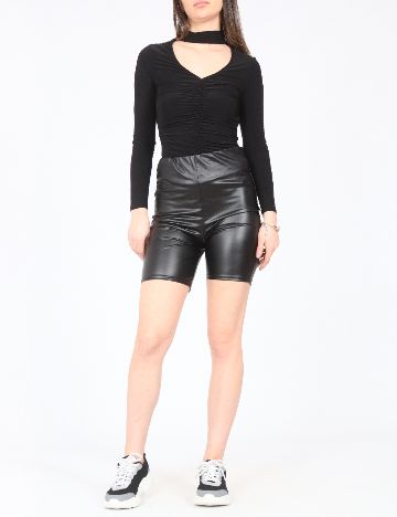 Pantaloni scurti River Island, negru