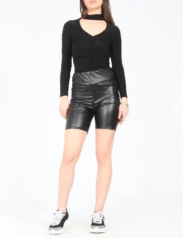 Pantaloni scurti River Island, negru