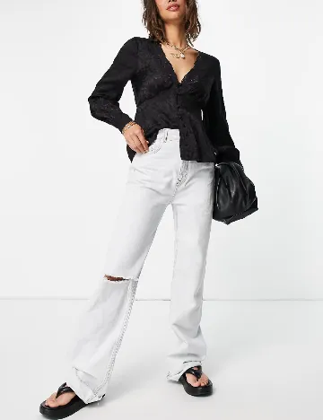 Camasa River Island, negru