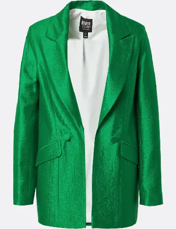 Blazer River Island, verde