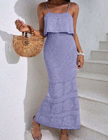 Rochie lunga SHEIN, mov