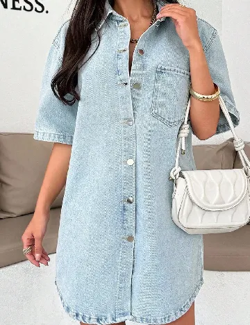 Rochie scurta SHEIN, albastru