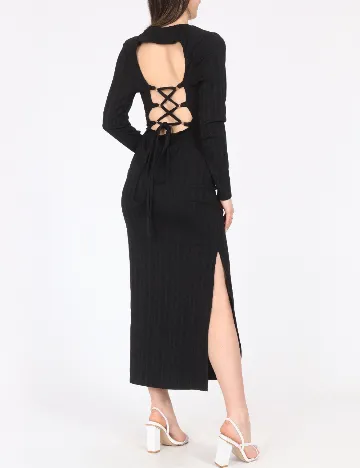 Rochie lunga River Island, negru