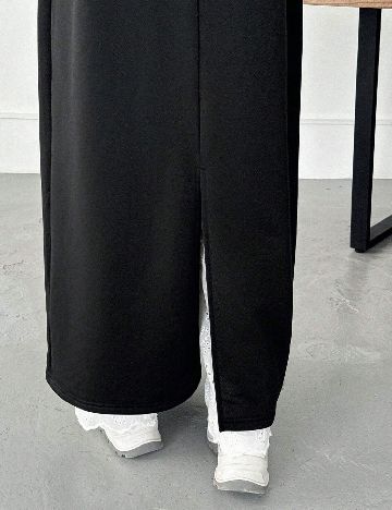 Rochie lunga Friful, negru