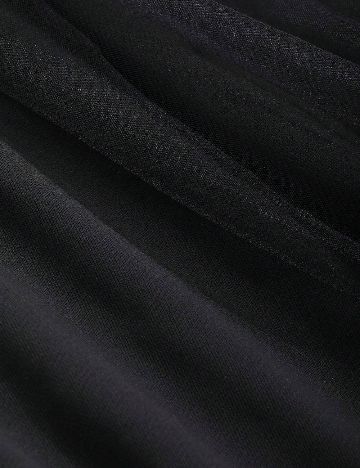 Rochie lunga Friful, negru