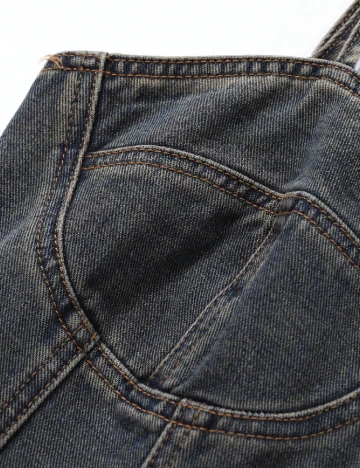 Rochie medie Dazy, albastru