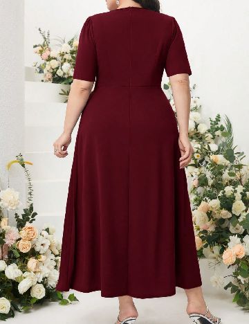 Rochie lunga SHEIN CURVE, rosu