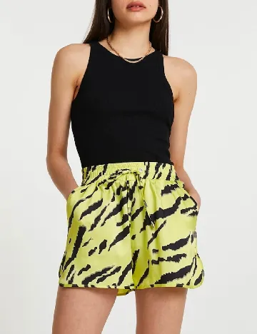 Pantaloni scurti River Island, verde