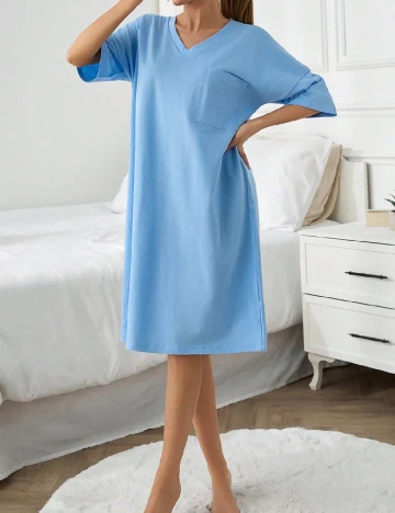 Set Rochii 2 bucati SHEIN, roz/albastru