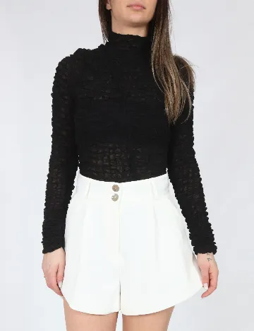 Pantaloni scurti River Island, alb