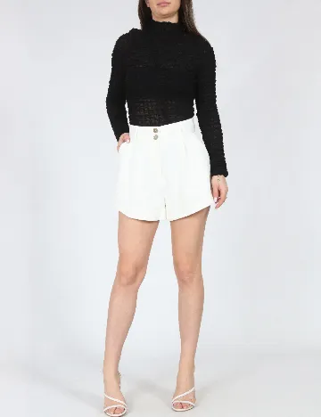 Pantaloni scurti River Island, alb