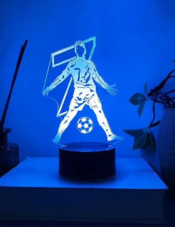 Lampa LED SHEIN, albastru
