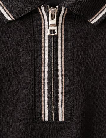 Tricou River Island, negru