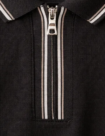 Tricou River Island, negru