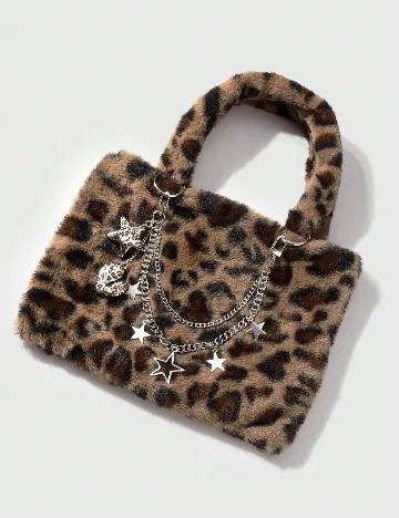 Geanta Romwe, animal print