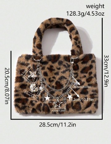 Geanta Romwe, animal print