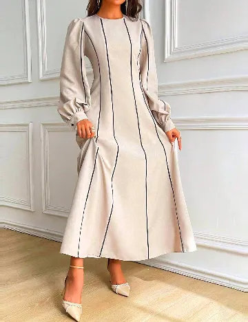 Rochie lunga SHEIN, bej