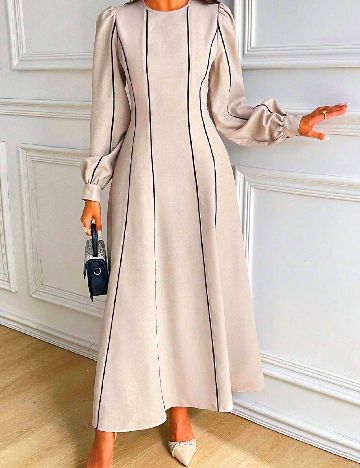 Rochie lunga SHEIN, bej