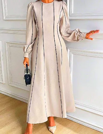 Rochie lunga SHEIN, bej