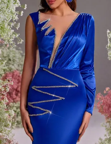 Rochie lunga SHEIN, albastru