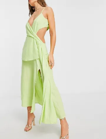 Rochie medie Pretty Lavish, verde