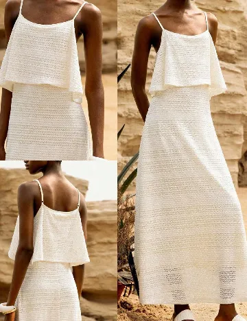 Rochie lunga SHEIN, ecru