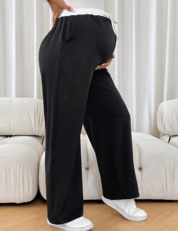 Pantaloni SHEIN Maternity, negru