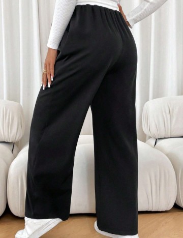 Pantaloni SHEIN Maternity, negru