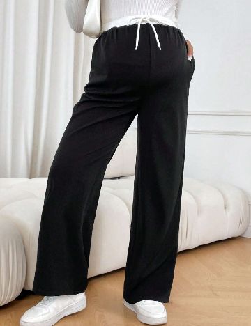 Pantaloni SHEIN Maternity, negru