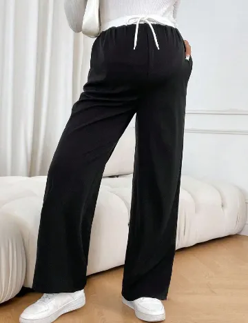 Pantaloni SHEIN Maternity, negru