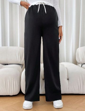 Pantaloni SHEIN Maternity, negru