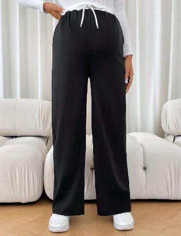 Pantaloni SHEIN Maternity, negru