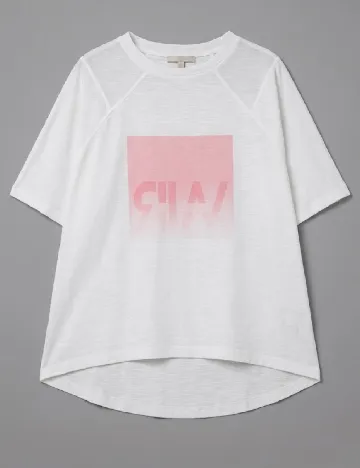 Tricou River Island, alb