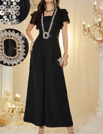 Salopeta SHEIN, negru