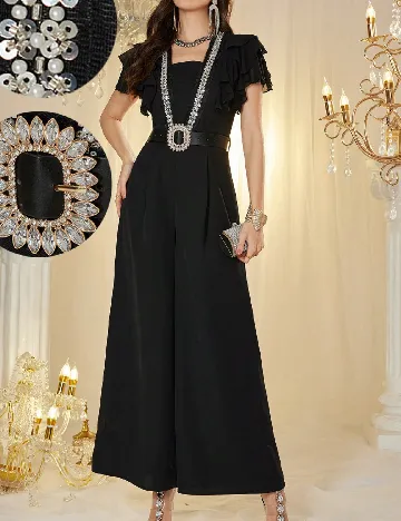 Salopeta SHEIN, negru