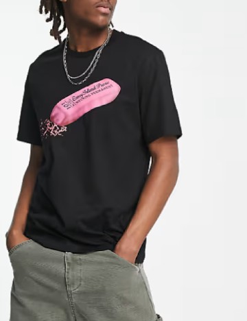 Tricou Coney Island Picnic, negru