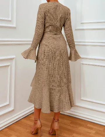 Rochie medie SHEIN, maro