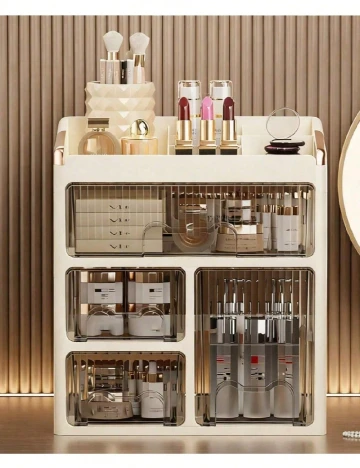 Organizator makeup SHEIN, crem