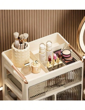 Organizator makeup SHEIN, crem
