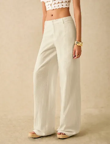 Pantaloni SHEIN, crem