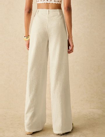 Pantaloni SHEIN, crem