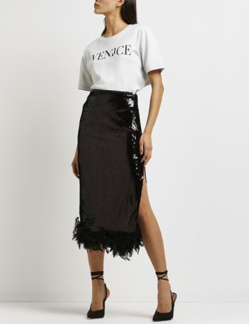 Fusta River Island, negru