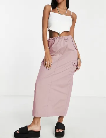 Fusta Emory Park, roz pudra inchis