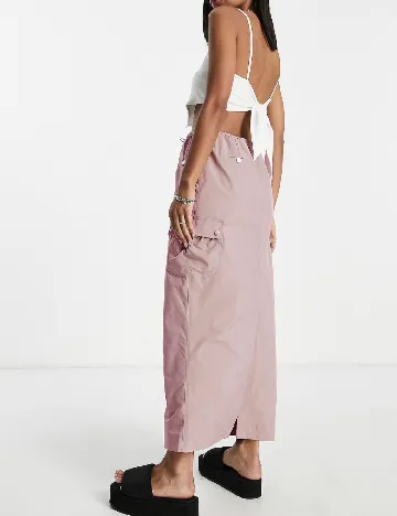 Fusta Emory Park, roz pudra inchis